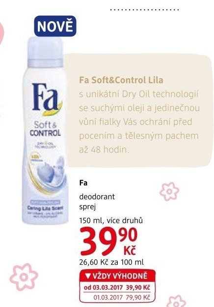 Deodorant sprej Fa