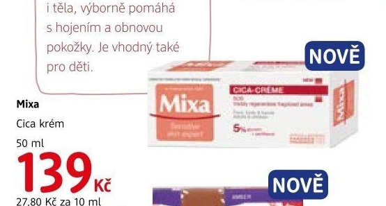 Krém pleťový Cica Mixa