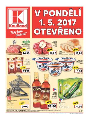 akční leták Kaufland 27.4.2017-3.5.2017