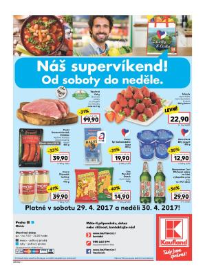 akční leták Kaufland 27.4.2017-3.5.2017