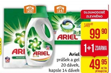 Prací prášek Ariel