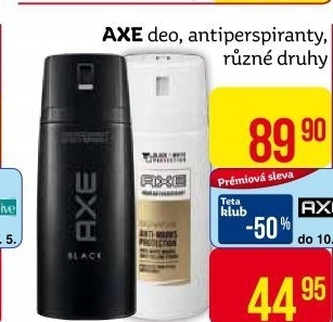 Deodoranty Axe