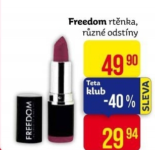 Rtěnka Freedom