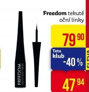 Tekuté oční linky Freedom