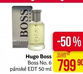 Toaletní voda pánská No.6 Hugo Boss