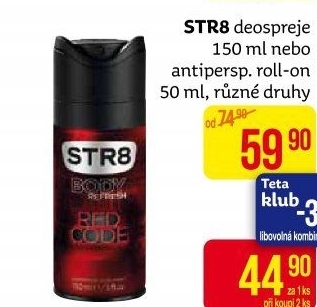 Deodorant sprej pánský STR8