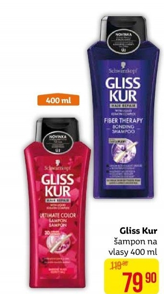 Šampon Gliss Kur Schwarzkopf