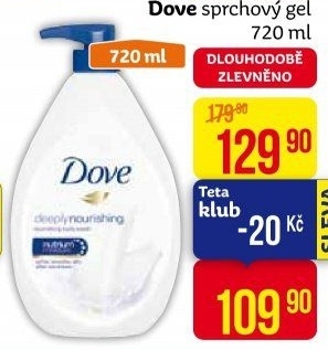 Sprchový gel Dove