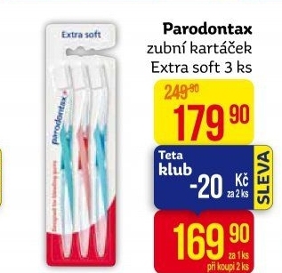 Kartáček na zuby Parodontax