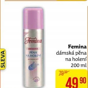 Pěna na holení dámská Femina