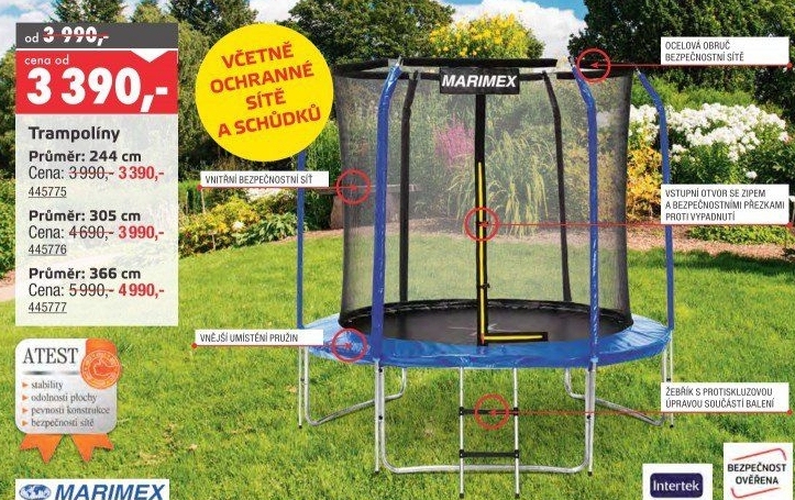 Trampolína Marimex