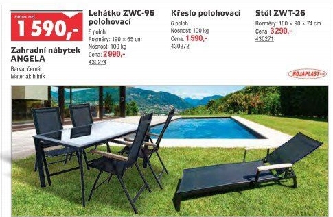 Zahradní křeslo Angela Rojaplast