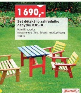 Dětský zahradní set Kasia Rojaplast