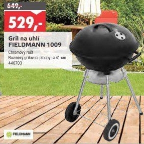 Gril na dřevěné uhlí Fieldmann FZG 1009