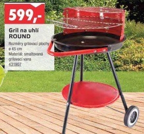 Gril Round Happy Green