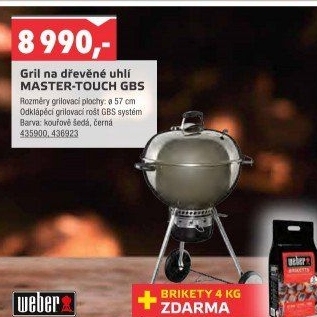 Gril Weber Master - Touch GBS