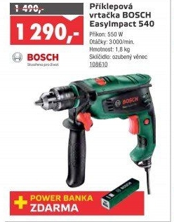Příklepová vrtačka EasyImpact 540 Bosch
