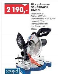 Pokosová pila Scheppach HM 80 L