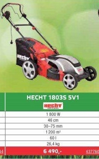 Elektrická sekačka Hecht 1803S