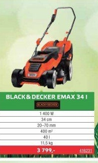 Elektrická rotační sekačka Black&amp