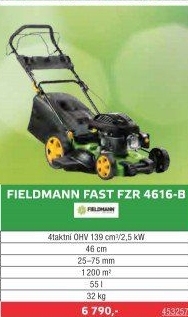 Benzinová sekačka Fieldmann FZR 4616-B