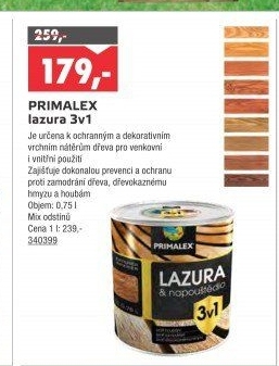 Lazura 3v1 Primalex