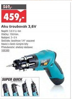 Aku šroubovák Compass