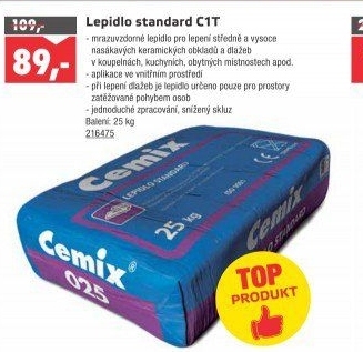 Standardní lepidlo Cemix