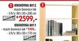 Knihovna 8012 lakovaná