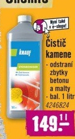 Čistič kamene Knauf