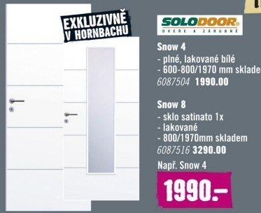 Interiérové dveře Solodoor