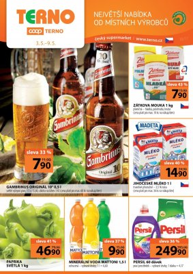 akční leták COOP 3.5.2017-9.5.2017