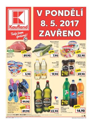 akční leták Kaufland 4.5.2017-10.5.2017
