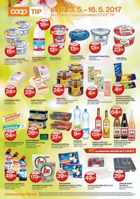 akční leták COOP 3.5.2017-16.5.2017