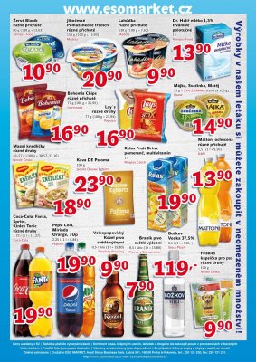 akční leták ESO MARKET 10.5.2017-21.5.2017
