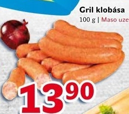 Klobása na gril Maso uzeniny Písek