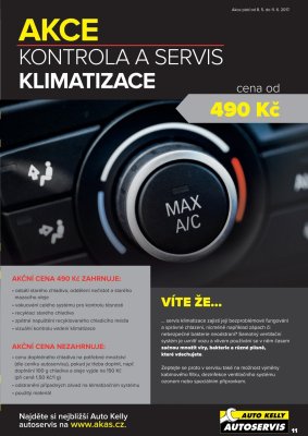 akční leták Auto Kelly 8.5.2017-11.6.2017