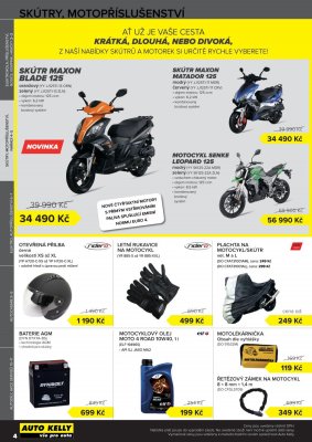 akční leták Auto Kelly 8.5.2017-11.6.2017