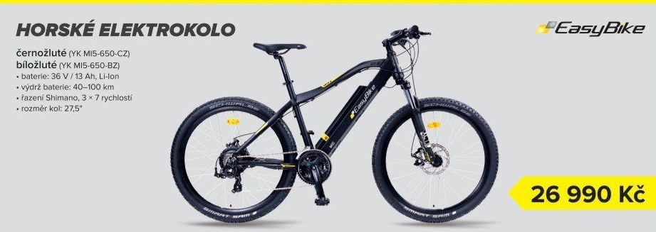 Horské elektrokolo EasyBike MI5