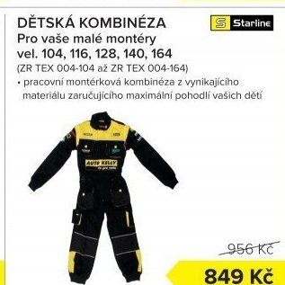 Dětská kombinéza Starline