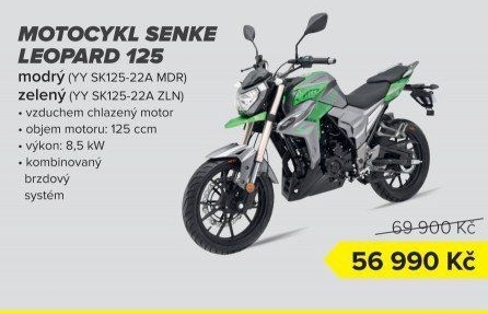 Motocykl Senke Leopard 125