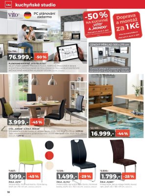 akční leták Kika nábytek 9.5.2017-21.5.2017