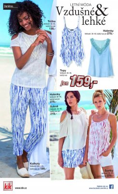 akční leták Kik textil 10.5.2017-21.5.2017