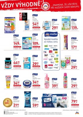 akční leták dm drogerie 10.5.2017-6.6.2017