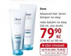 Šampon Advanced Hair Series Dove