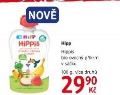 Ovocný příkrm Do ručičky Hippis Bio HiPP