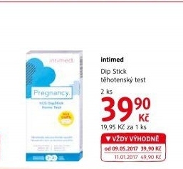 Těhotenský test IntiMed