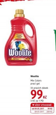 Prací gel Woolite