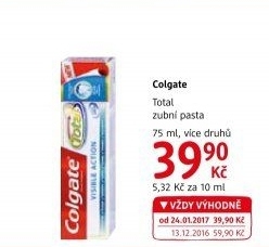 Pasta na zuby Total Colgate