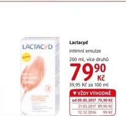 Intimní emulze Lactacyd Pharma